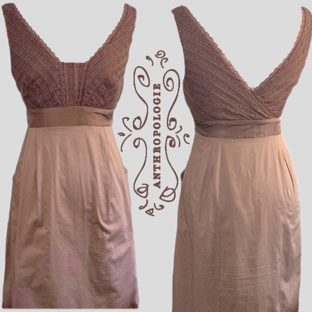 Anthropologie Dress with POCKETS!